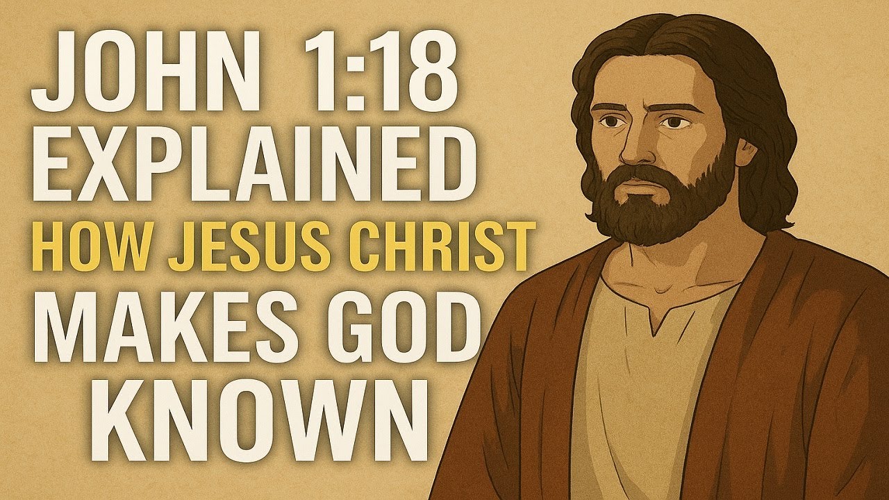 John 1:18 Explained: How Jesus Christ Makes God Known