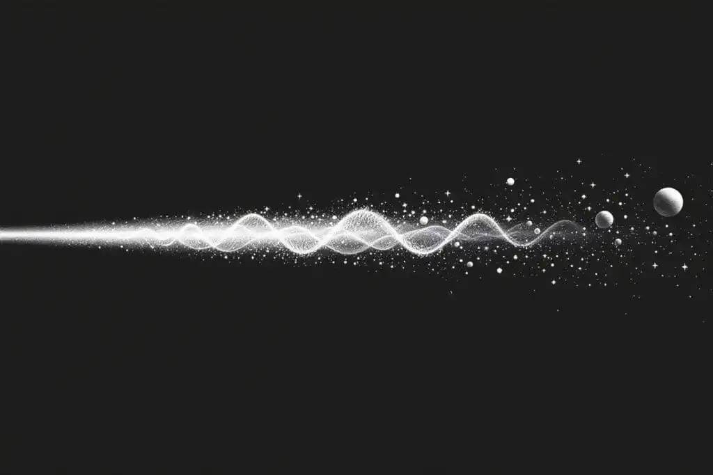 A creative image for John 13 Meaning where a divine soundwave expands through a void leaving stars and planets in its wake - Gospel of John: Discovering the Way, the Truth, and the Life A creative image for John 13 Meaning where a divine soundwave expands through a void leaving stars and planets in its wake