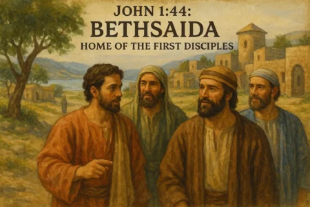John 1:44 Explained: Bethsaida, Home of the First Disciples John 1-44 Bethsaida Home of the First Disciples