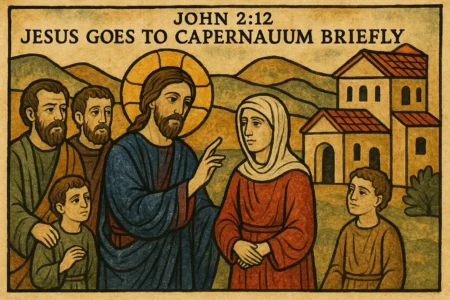 John 2-12 Jesus Goes to Capernaum Briefly