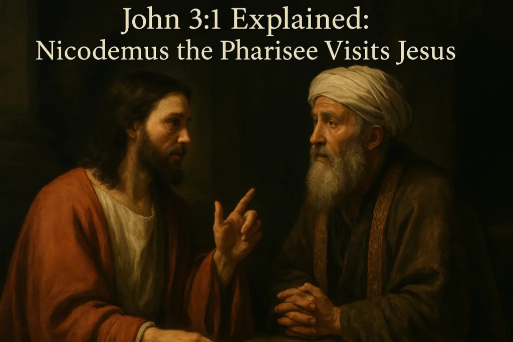 John 3-1 Explained Nicodemus the Pharisee Visits Jesus - Gospel of John: Discovering the Way, the Truth, and the Life John 3-1 Explained Nicodemus the Pharisee Visits Jesus